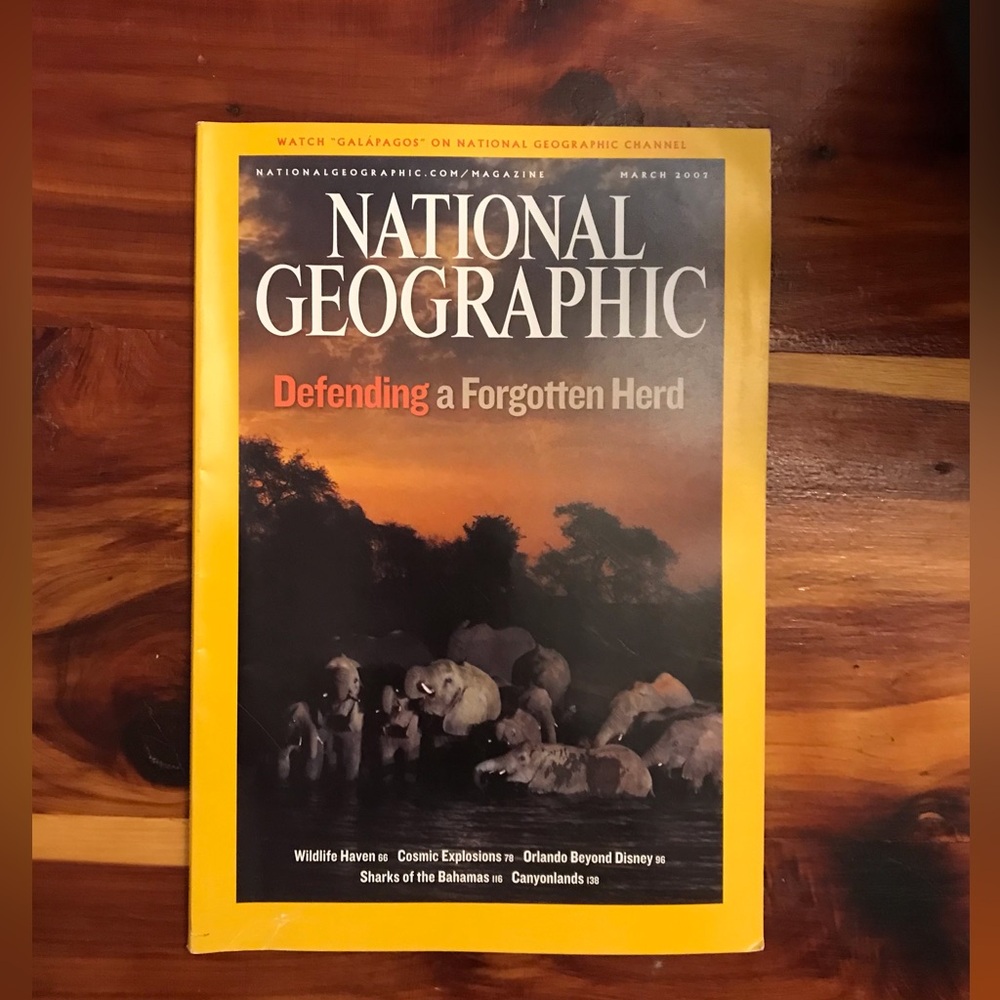 National Geographic March 2007